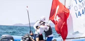 Milli Yelkenciler Çeşme'de Başarıya İmza Attı