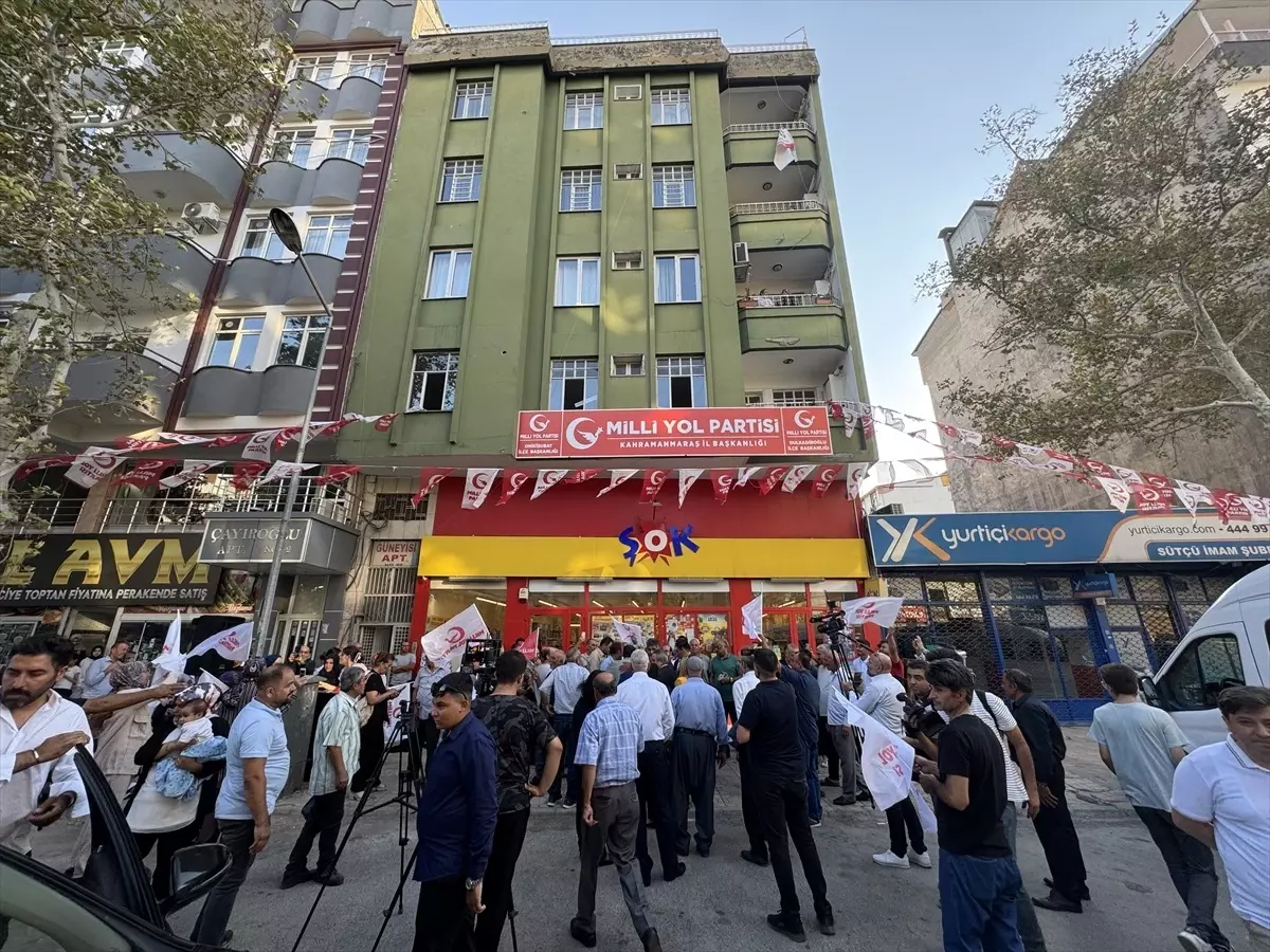 Milli Yol Partisi Kahramanmaraş Teşkilatını Açtı