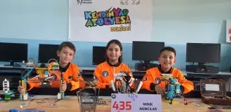 Minik Akıncılar Dünya Robot Olimpiyatları'nda Türkiye'yi Temsil Edecek