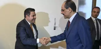 MİT Başkanı İbrahim Kalın, Yeni Yol Partisi'ni Ziyaret Etti