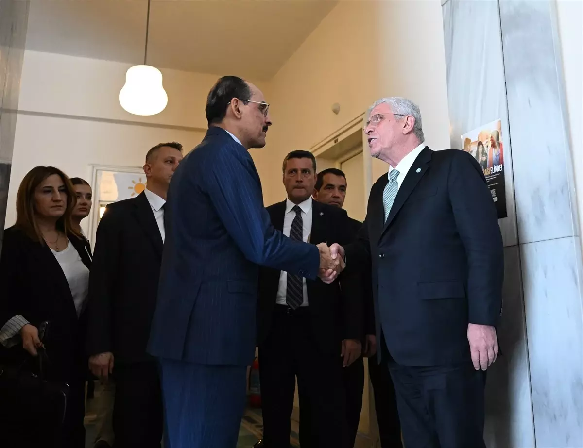 MİT Başkanı Kalın, İYİ Parti ile Terörsüz Türkiye Üzerine Görüştü