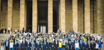 MKE Ankaragücü'nün Yeni Başkanı Anıtkabir'i Ziyaret Etti