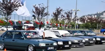 Trabzon'da Modifiye ve Klasik Araçlar Festivali Başladı