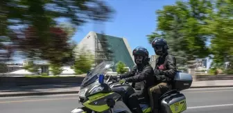 Motosiklet Ambulans Ekipleri Hızla İlk Müdahaleyi Yapıyor