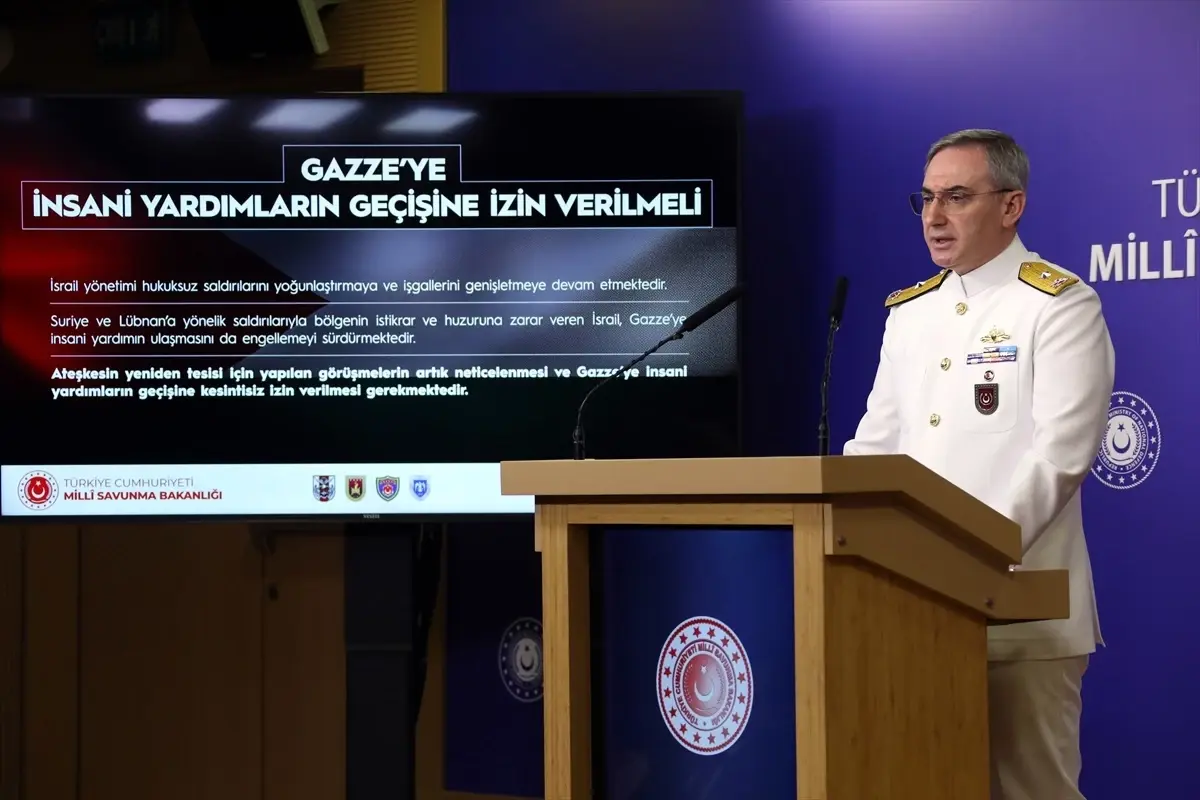 MSB'de basın bilgilendirme toplantısı yapıldı: (1)
