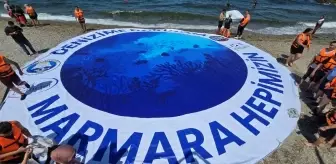 Mudanya'da 'Temiz Deniz' Etkinliği ile Marmara Denizi'ne Dikkat Çekildi