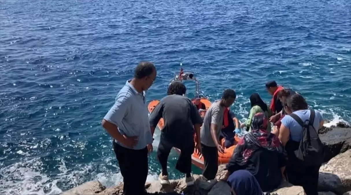 Marmaris'te 39 Düzensiz Göçmen Yakalandı