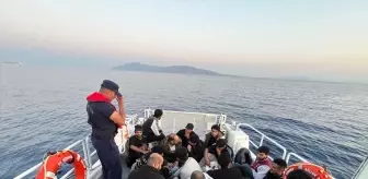 Marmaris ve Datça Açıklarında 44 Düzensiz Göçmen Kurtarıldı