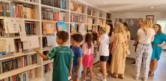 Bodrum'da Öğrencilerin Sanat Yolculuğu: 'Hikayeler ve Resimlerle Bodrum Tarihi' Sergisi