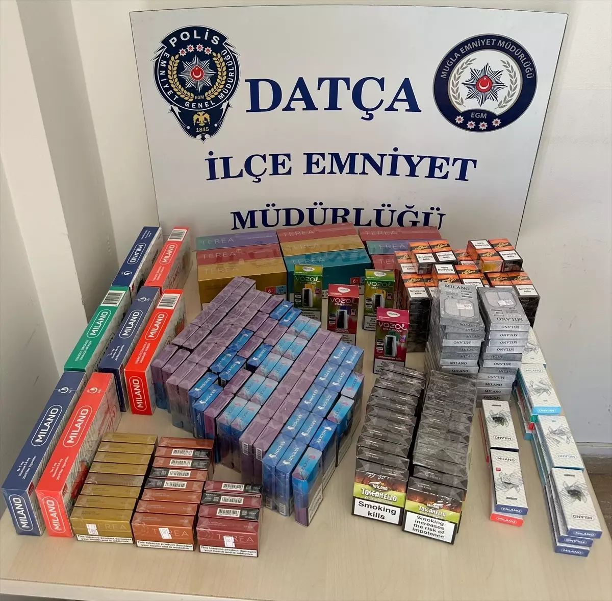 Muğla Datça'da Kaçakçılık Operasyonu: 3 Gözaltı