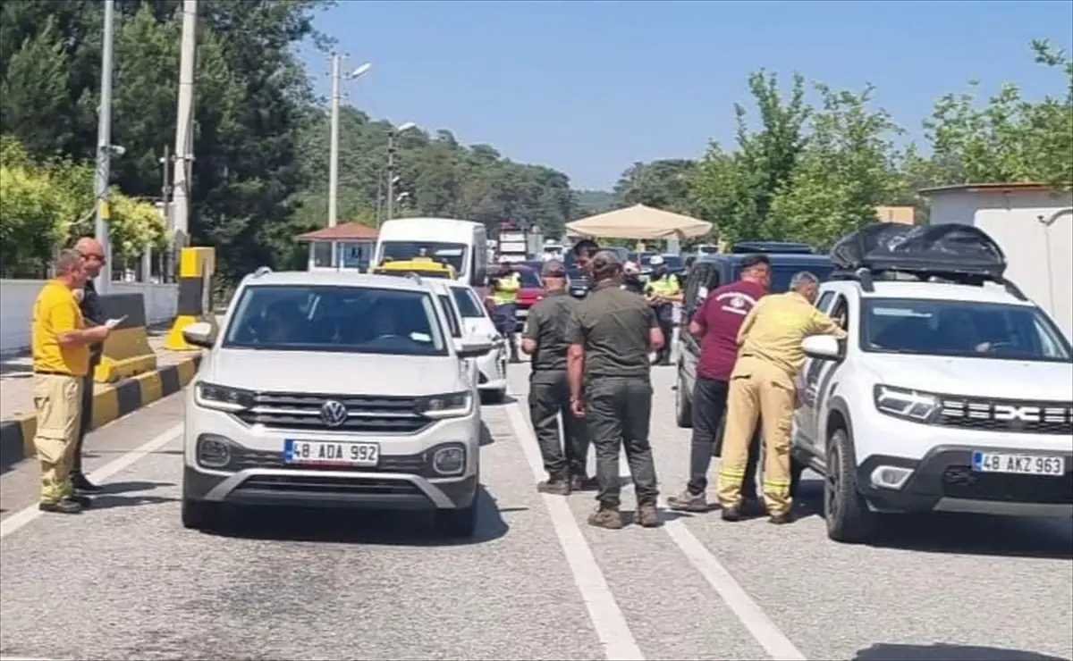 Muğla'da Orman Yangınlarına Karşı Tatilcilere Uyarı