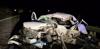 Tır ile Çarpışan Otomobilin Sürücüsü Hayatını Kaybetti