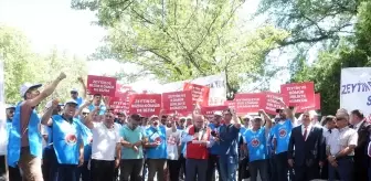 Muğla'da Enerji ve Maden Düzenlemeleri İçin TBMM Önünde Basın Açıklaması