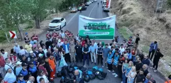 Munzur Vadisi'nde Çöp Toplama Etkinliği Düzenlendi
