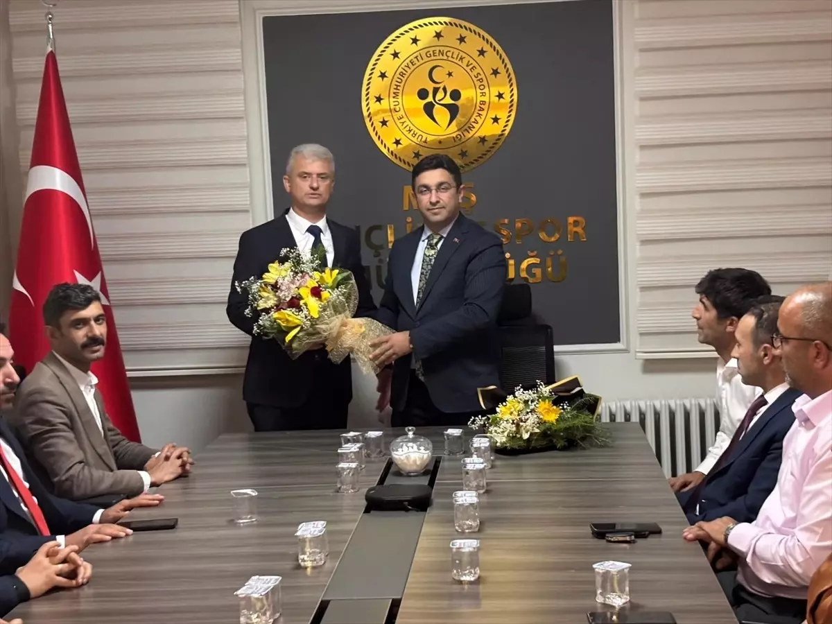 Muş Gençlik ve Spor İl Müdürlüğü'nde Devir Teslim