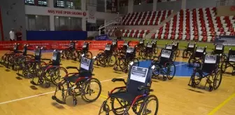Muş'ta Engellilere Tekerlekli Sandalye Dağıtımı Yapıldı