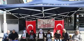 Aileler, PKK'dan kaçırılan çocukları için eylemde