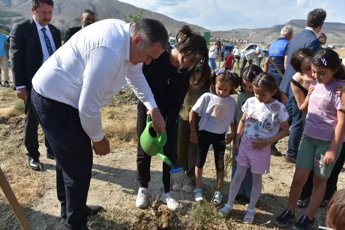 Çayırhan'da Hatıra Ormanı Kuruldu
