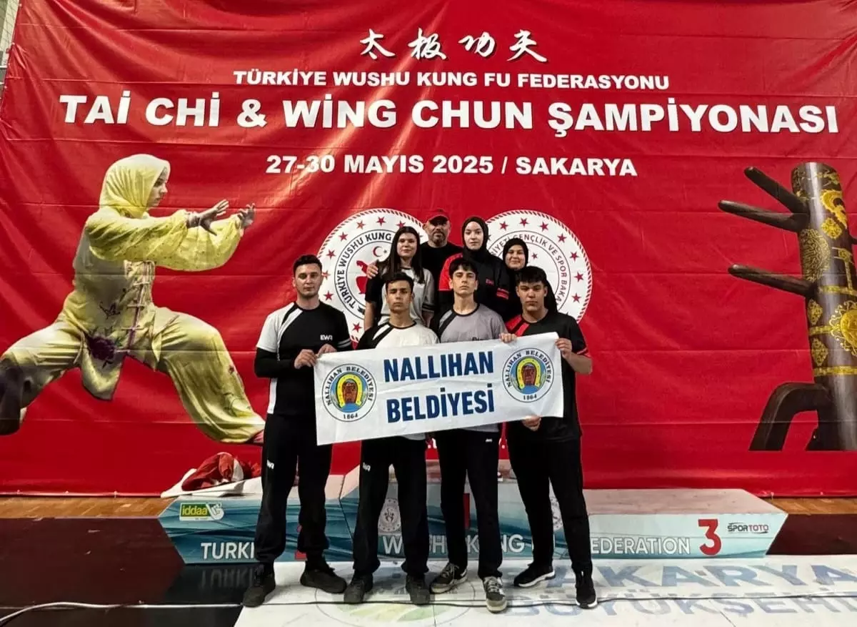 Nallıhan 2023 Spor Kulübü, Wushu Şampiyonasında 20 Madalya Kazandı