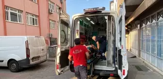 Nazilli'de Motosiklet Devrildi, Sürücü Yaralandı
