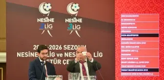 Nesine 2. ve 3. Lig'in 2025-2026 Sezonu Fikstürü Çekildi