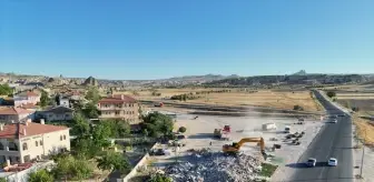 Kapadokya'da İzinsiz Yapılar Yıkıldı