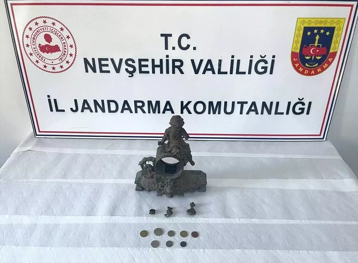 Nevşehir'de Tarihi Eser Kaçakçılığı Operasyonu: 1 Gözaltı
