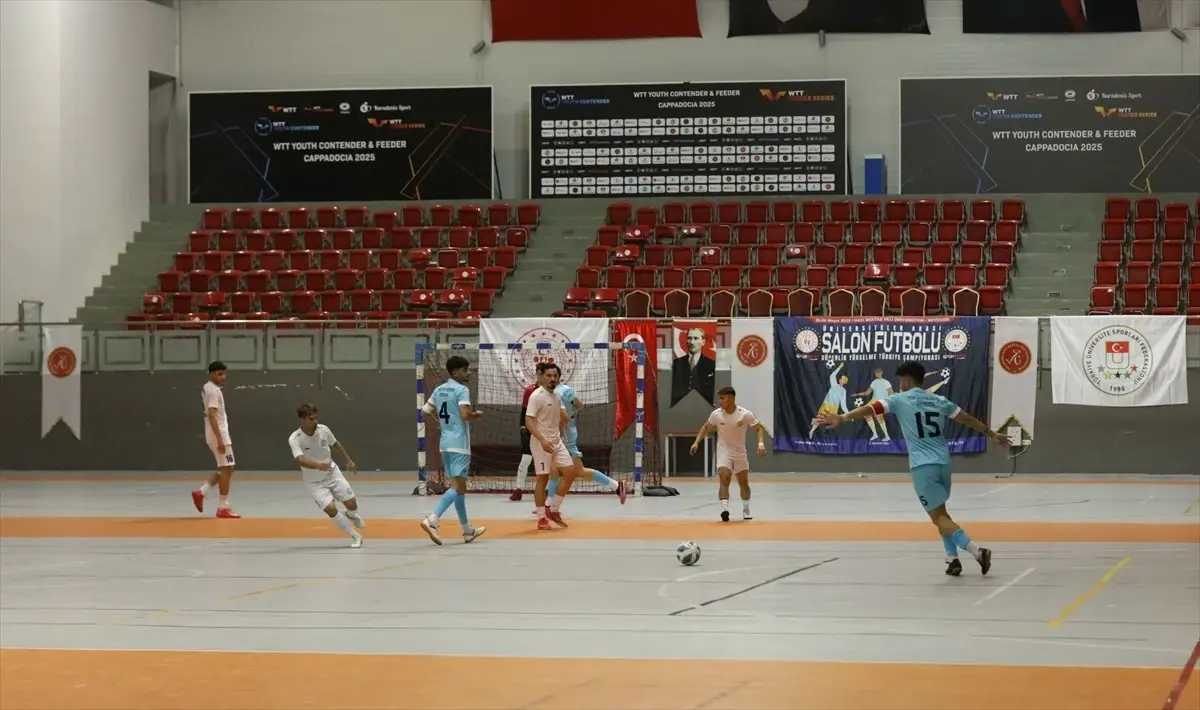 NEVÜ, Futsal Süper Lig'e Yükselme Müsabakalarına Ev Sahipliği Yapıyor