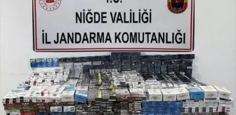 Niğde'de Tırda 3 Bin 606 Paket Kaçak Sigara Ele Geçirildi