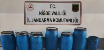 Niğde'de Kaçak İçki Operasyonu: 920 Litre Ele Geçirildi