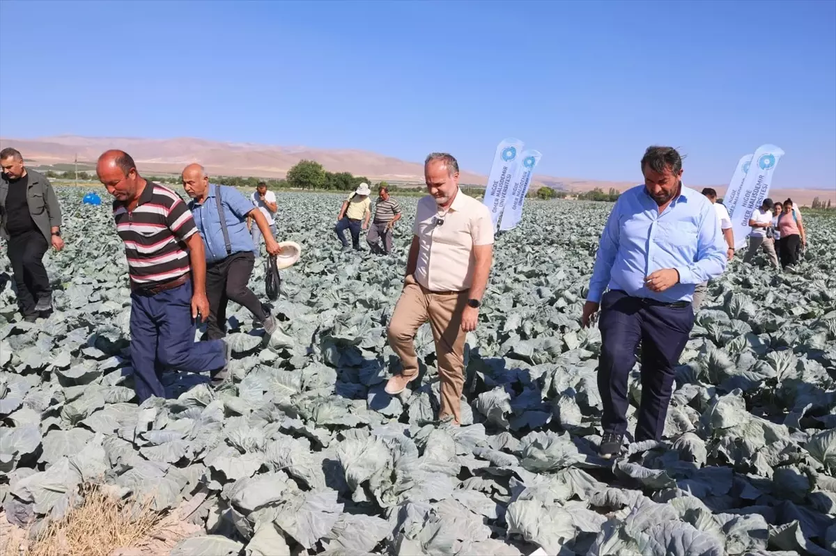 Niğde'de Çiftçi Buluşmaları Etkinliği Düzenlendi