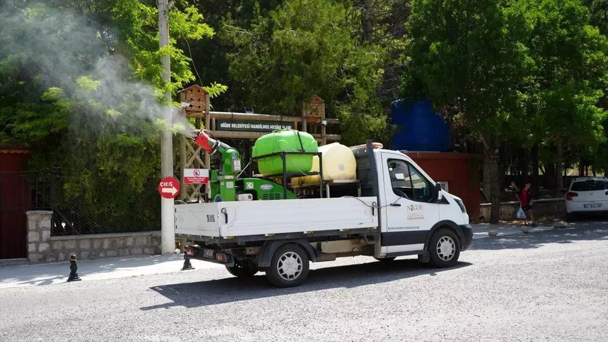 Niğde Belediyesi Yaz Aylarında Haşere Mücadelesine Hız Verdi