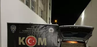 Niğde'de Kaçakçılık Operasyonunda 3 Şüpheli Gözaltına Alındı