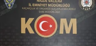 Niğde'de Kaçakçılıkla Mücadele Operasyonu: 4 Gözaltı