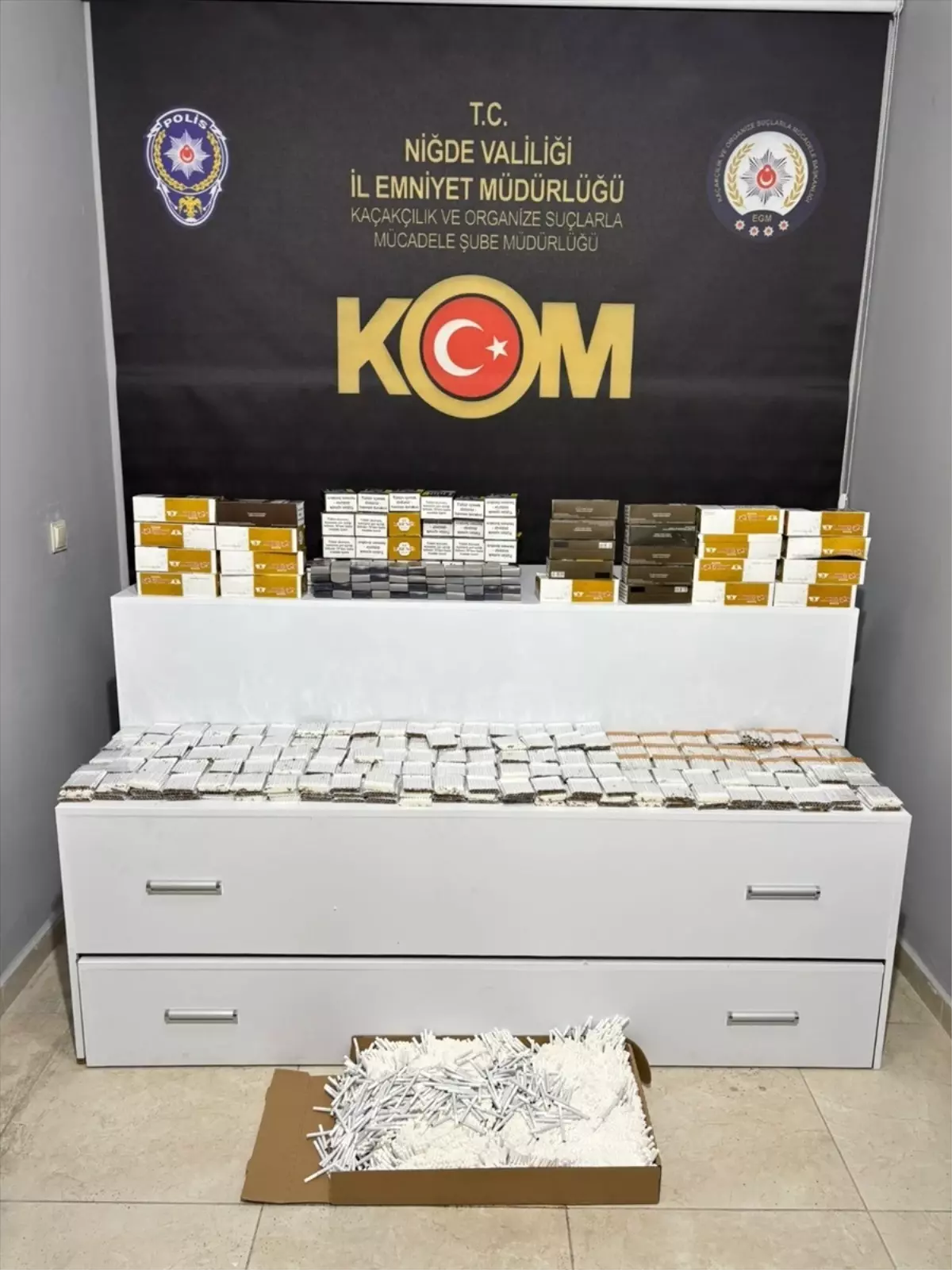 Niğde'de Kaçakçılık Operasyonunda 4 Şüpheli Gözaltına Alındı