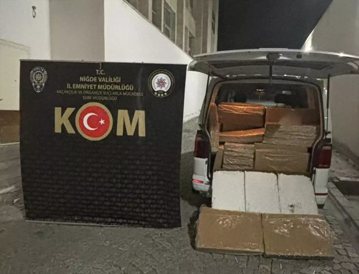 Niğde'de Kaçakçılık Operasyonu: 8 Gözaltı