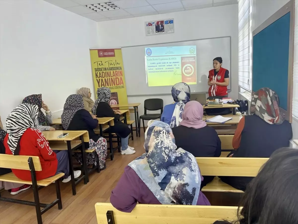 Niğde'de Kadın Destek Uygulaması (KADES) Tanıtımı