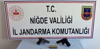 Niğde'de Ruhsatsız Silah Operasyonu: 1 Gözaltı