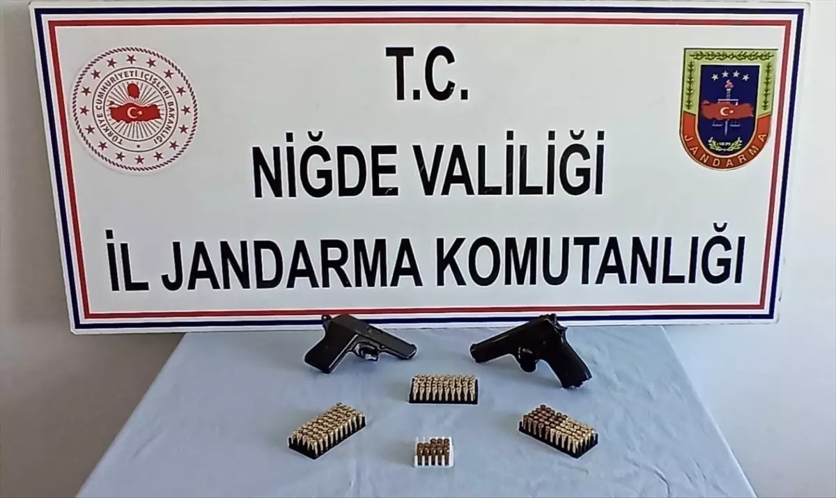 Niğde'de Ruhsatsız Silah Operasyonu: 1 Gözaltı
