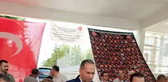 Niğde'de şehitler ve gaziler için aşure ikram edildi