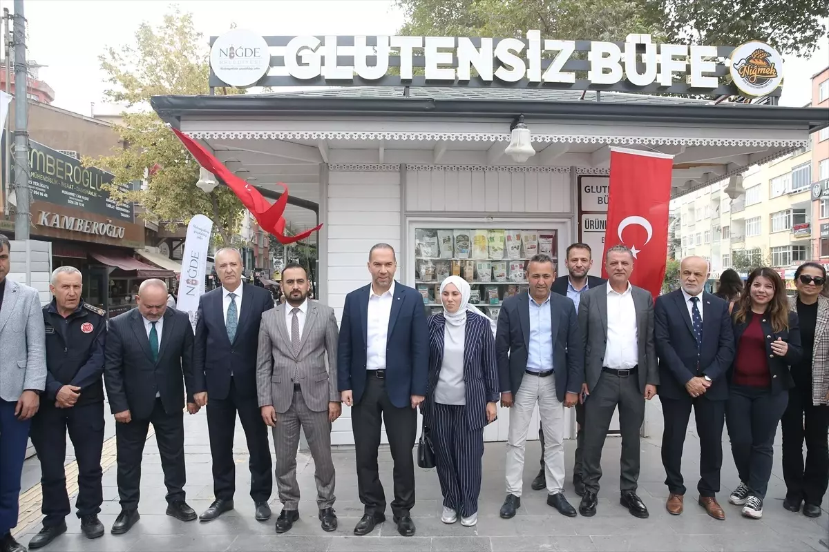 Niğde'de Glutensiz Büfe Açıldı