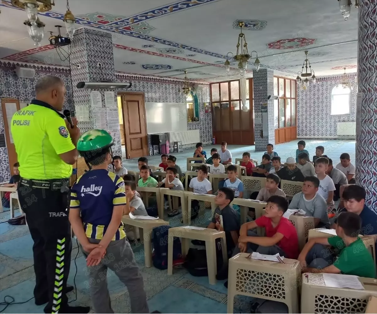 Niğde'de Çocuklara Trafik Eğitimi