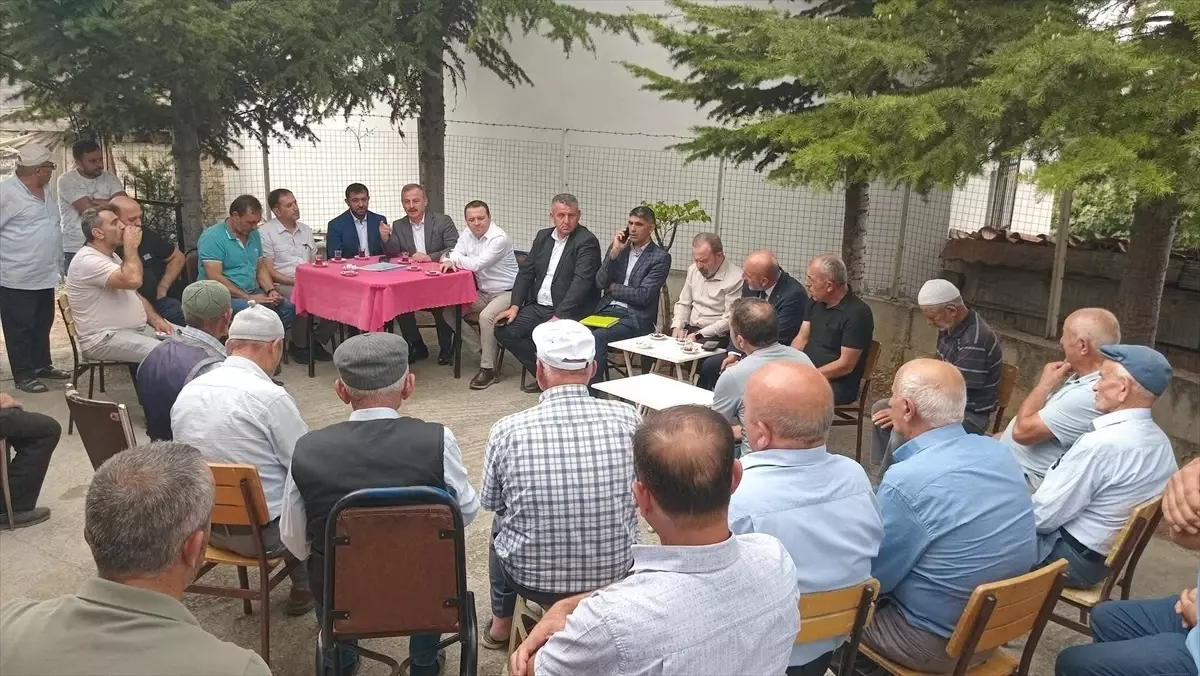 Niksar Kaymakamı Perçi, Köy Ziyaretleri Gerçekleştirdi