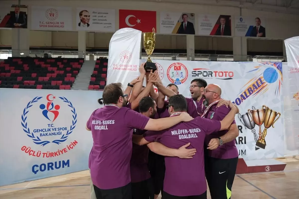 Nilüfer Görme Engelliler Spor Kulübü Golbol'da Şampiyon Oldu