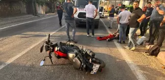 İzmir Ödemiş'te Motosiklet Çarpışması: 2 Yaralı