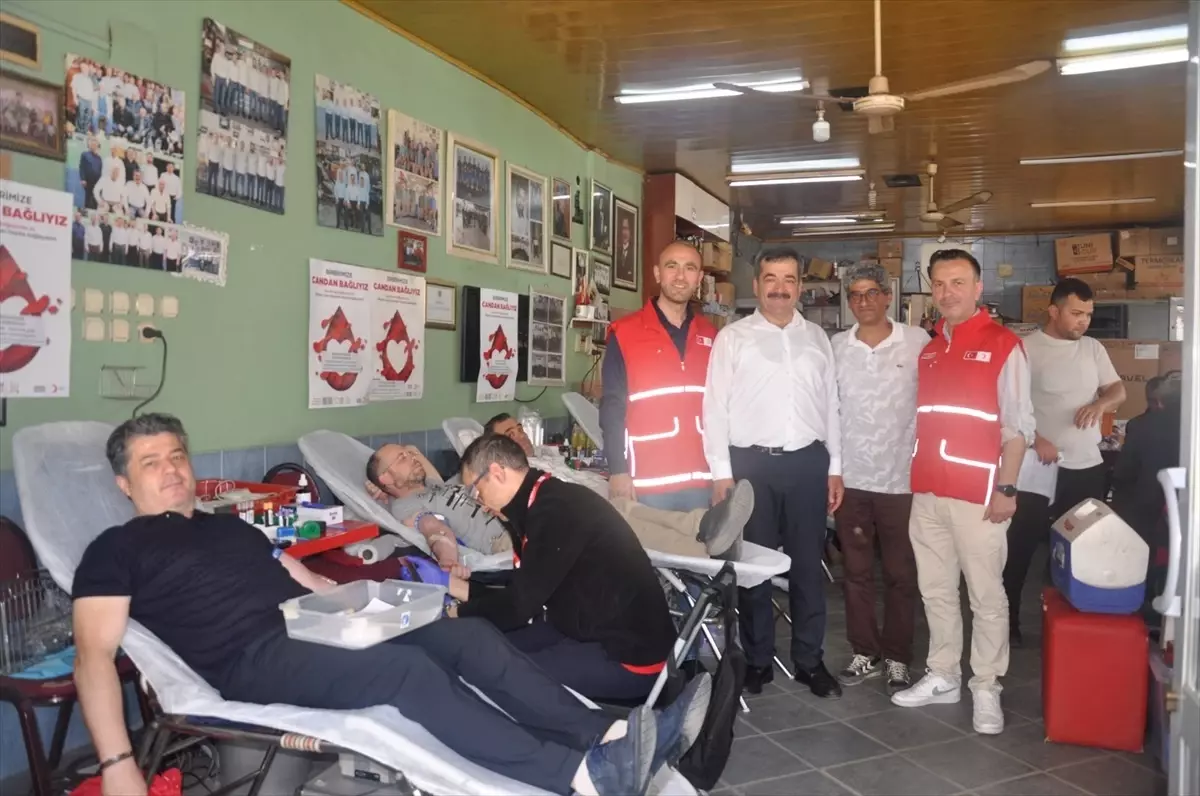 Ödemiş'te Kan Bağışı Kampanyası Düzenlendi