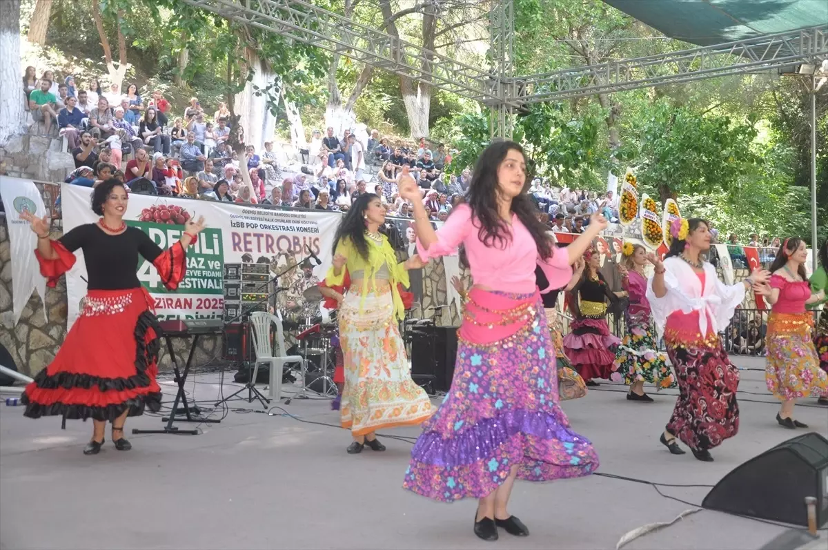 54. Kiraz ve 21. Meyve Fidanı Festivali Ödemiş'te Gerçekleşti