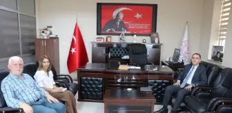 Kaymakam Eşref Akça'dan İlçe Milli Eğitim Müdürlüğü'ne Ziyaret