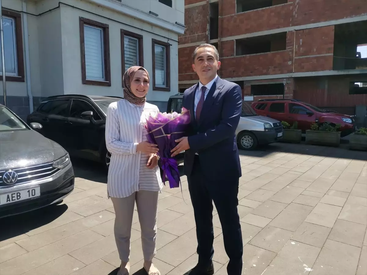 Of Kaymakamı Eşref Akça, görevine başladı
