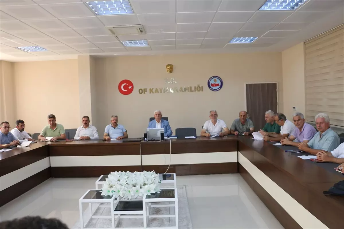 Trabzon Of'ta Yeni Eğitim Yılı Toplantısı Düzenlendi